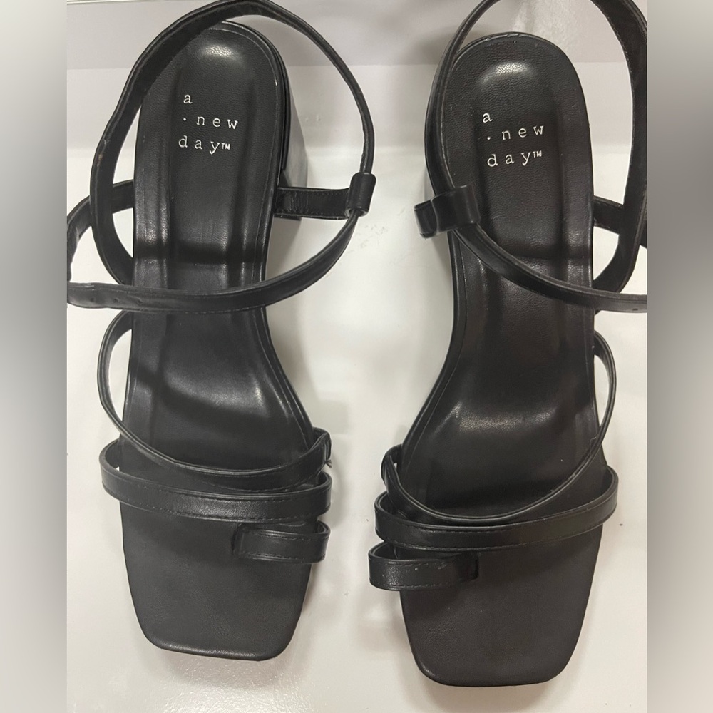 Short black heels